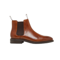 Mens Julius Marlow Gaucho Cognac Work Formal Leather Slip On Shoes Boots