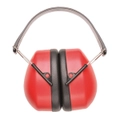 Super Ear Protector Ear Muffs Red