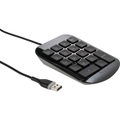 Targus AKP10US Wired Keypad Suits Notebook Laptop Netbook Desktop Tablet USB Connectivity Piano Black Finish 1 Year