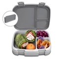 3 x Bentgo Fresh Version 2 Lunch Box Container Storage Grey