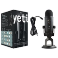 LOGITECH YETI Premium Multi-Pattern USB Microphone with Blue VO!CE 2-Year Limited Hardware Warranty 988-000448