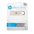 HP HPFD911S-512 - USB 3.2 Type A - 410MB/s (read), 300MB/s (write) (LS>HPFD911S-256) HPFD911S-512