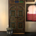 Fez Furniture & Homewares Cedar Hand Painted Doors (Double)