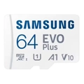 Samsung Evo Plus 64GB micro SDXC Class 10 Memory Card 130MB/s With Adapter