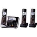 PANASONIC KXTG7893AZS Dect Bluetooth Cordless Phone Triple Pk With Answer Machine KX-TG7893AZS With