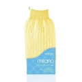 Caronlab Milano Body Exfoliating Massage Glove Mitt Wax Waxing Skin Light Yellow