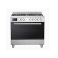 Euro Appliance Oven 90cm Freestanding Dual Fuel Stainless Steel EO90FSDPSX