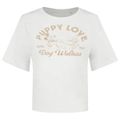 Disney Womens/Ladies Puppy Love Oversized T-Shirt