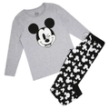 Disney Womens/Ladies Mickey Mouse Wink Long Pyjama Set