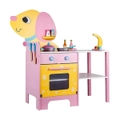Ekkio Wooden Kids Pretend Play Children Kitchen Playset Toddler Cooking Toy Set