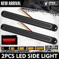 Twin Pack - LED Tail Lights Flowing Turn Signal Stop brake - For Trailers, Trucks, Utes & Caravans