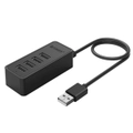 Orico W5P-U2 4 Port USB 2.0 Hub with Data Cable OTG Function for PC/Laptop