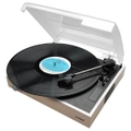mbeat MB-USBTR68 Wooden Style USB Turntable Recorder with Built-in 2 Speakers