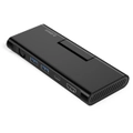 Orico XC-401-BK USB-C Multifunction Docking Station with Foldable Mobile/Tablet Holder, BK