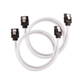 Corsair CC-8900253 Premium Sleeved SATA 6Gbps 60cm Cable White