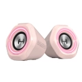 Edifier G1000-PINK G1000 Gaming 2.0 Speakers System Bluetooth V5.0/ USB Audio/ RGB - Pink