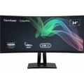 ViewSonic VP3481a 34" Curved Monitor WQHD+ Pantone validated sRGB with Docking Station