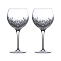 Royal Doulton R&D Collection Highclere Pair of Crystal Balloon Glasses