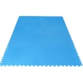 Gorilla Sports Floor Mat Set - 8 Mats - Blue