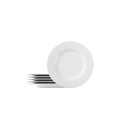 Tramontina Ingrid 6-Piece Set of Decorated Porcelain Dinner Plates, 23 cm