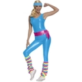 Barbie Exercise Adult Costume, Size M