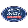 Man Cave Ford Genuine Parts Rope LED Oval Wall Sign Light