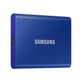 SAMSUNG T7 Portable SSD- Up to 1050MB/s - USB 3.2 External Solid State Drive, Blue [500 GB ] [1TB ] [2TB] Options [ MU-PC500H ]- Encrypted -
