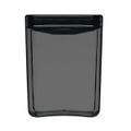 ClickClack 2.8L Display Cube Air Tight Pantry Plastic Storage Container Black