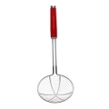 KitchenAid Classic 13cm Stainless Steel Food Strainer for Hot Oil/Water Red