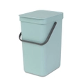 Brabantia 12L Sort & Go Waste Bin Kitchen Compost Storage/Container/Bucket Mint