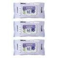 3x 100pc Zodiac Lavender Scented Grooming/Cleaning Pet Dog/Cat Antibac Wipes