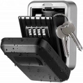 Wall Mounted Key Safe Box Mini Storage with 4Digit Combination waterproof cover