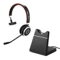 Jabra Evolve 65 SE UC Mono Bluetooth Headset With Charge Stand [6593-833-499]