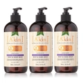 3x Akin Lavender Relaxing Body and Hand Wash 500ml