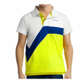 Head Boys Youth Snap Polo Tennis Top Childrens - White/Lime