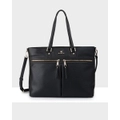 Trish Laptop Tote Work Bag With Crossbody Strap