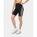 Adidas Short Tights Black/White H17923 Women's