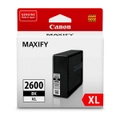 Canon PGI2600XLBK Black Ink Tank for Canon Maxify MB5160 Home Office Printer - Black