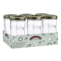 Kilner Wide Mouth Preserve Jar Set 6-Pieces, 500 ml