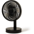 Contempo Rechargeable Desk Fan 15cm - Black