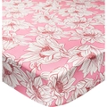 Bonds Home Baby Sunflower Print Fitted Cot Sheet - Pink