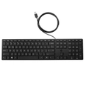 HP Wired 320K Full-Sized Keyboard - Compatible with Windows 10, Desktop PC, Laptop, Notebook USB Plug and Play Connectivity, Easy Cleaning 1YR WTY