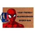 Marvel Comics Spider-Man Themed Front Door Entrance/Entryway Doormat Display