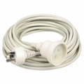 Kensington 5m 2400W AU/NZ 240V Power Extension Cable Lead Cord 10Amp Plug White