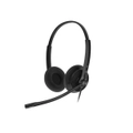 Yealink YHM341-LITE Wideband QD Mono Headset, Foam Ear Cushion, for Yealink IP Phones, QD cord not included, Noise-canceling, HD Voice Quality