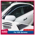 Injection Stainless Steel Weather Shields for KIA Sorento UM Series 2015-2020 Weathershields Window Visors