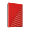 Western Digital My Passport 4TB Portable Hard Drive - Red [WDBPKJ0040BRD-WESN]