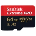 SanDisk Mobile Extreme Pro 64GB microSDXC 200MB/S read, 90MB/s write CLASS [SDSQXCU-064G-GN6MA]