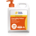 Cancer Council Everyday Value Sunscreen SPF50 1L