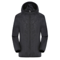 Black Waterproof Windproof Jacket Outdoor Rain Coat